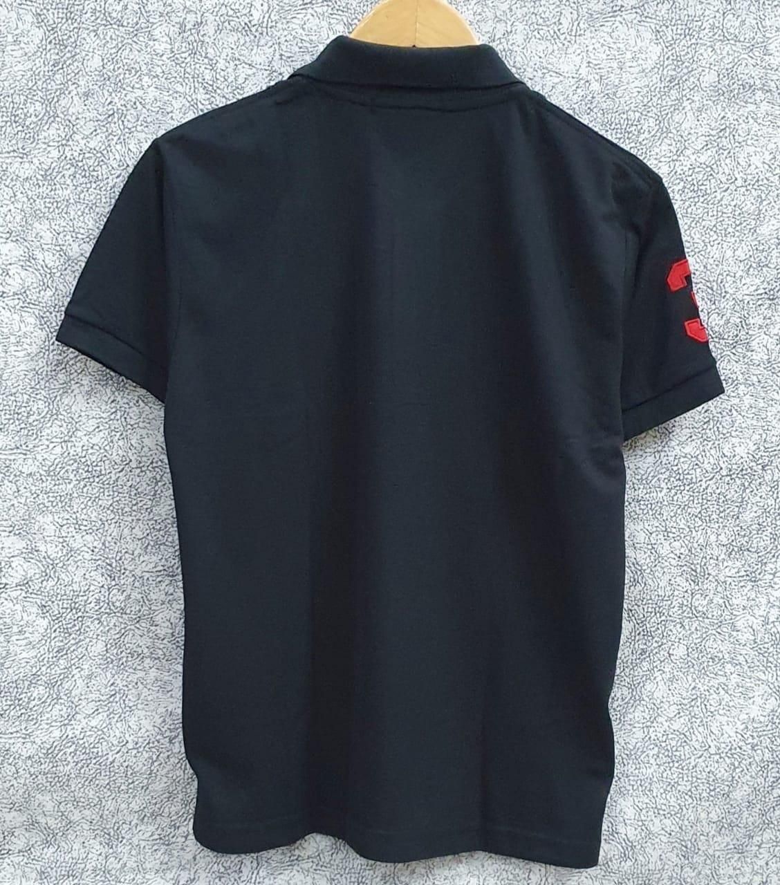 Cotton Matty Solid Half Sleeves Polo T-Shirt